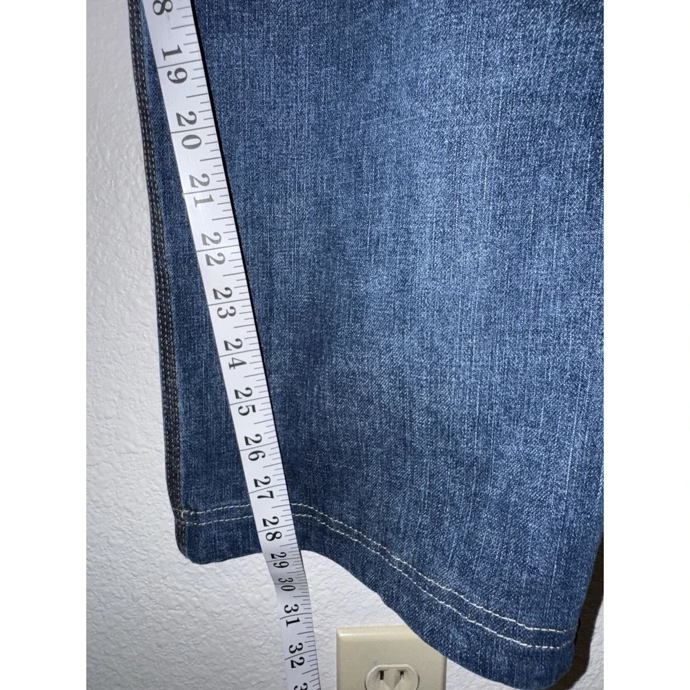 Duluth Trading Co Flex Ballroom Jeans Mens Size 44x29 Relaxed Fit HEMMED Read